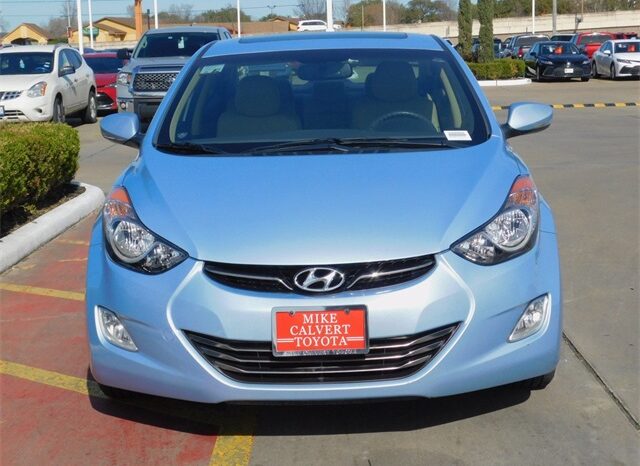 Pre-Owned 2013 Hyundai Elantra Limited 4D Sedan FWD full