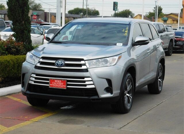 Used 2019 Toyota Highlander LE with VIN 5TDBGRFH6KS079048 for sale in Houston, TX