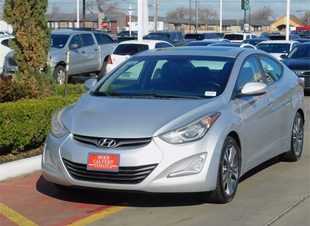 Used 2015 Hyundai Elantra Sport with VIN KMHDH4AH6FU382103 for sale in Houston, TX